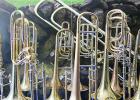 Second hand trombones