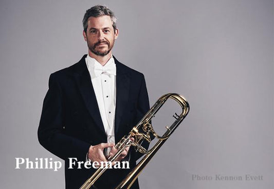 Phillip Freeman, Bass trombone of the Houston Symphony Joins the Rath Team