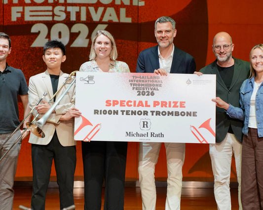 Thailand International Trombone Competition winner earns Rath prize