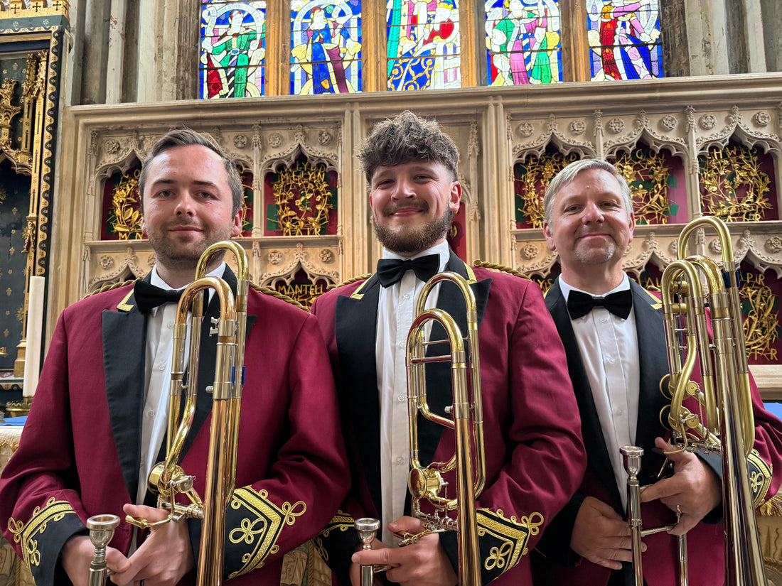 Tredegar trombone section joins the Rath Pack