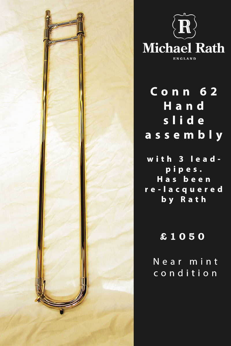 Conn 62 Slide Assembly only with three leadpipes (Pre-owned)