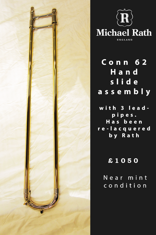 Conn 62 Slide Assembly only with three leadpipes (Pre-owned)